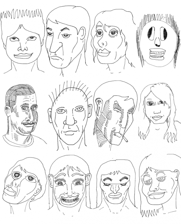 Diverse faces